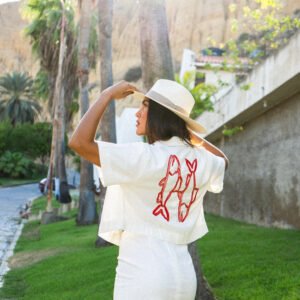 SET CAMISA SHORT BORDADO