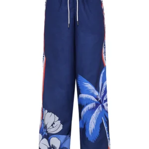 PANTALÓN PRINT FLORAL AZUL